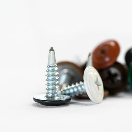 Opel csavar 4,2 x 13 mm / RAL 3009 - téglavörös