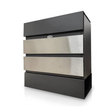 Postaláda - London- Antracit Szálcsiszolt