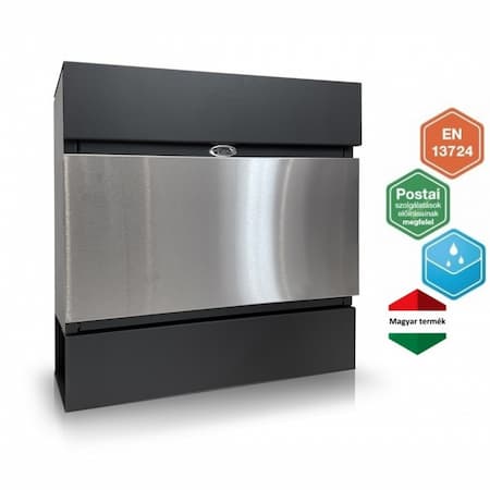 Postaláda - Philadelphia- Antracit Szálcsiszolt