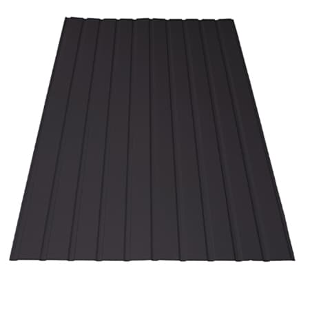 KTR T8 trapézlemez / Tető / 2100mm hosszúság / 0.5mm vastagság / RAL 8019 matt - szürkésbarna / antikondenzált filc bevonattal