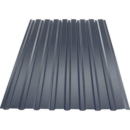 KTR T20 trapézlemez / Tető / 2100mm hosszúság / 0.5mm vastagság / RAL 9007 - alumínium ezüst