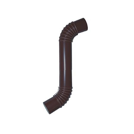 Hattyúnyak / 120/40 átmérőjű / RAL 8017 - csokibarna