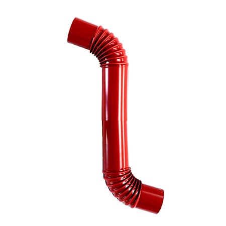 Hattyúnyak / 120/40 átmérőjű / RAL 3000 - piros