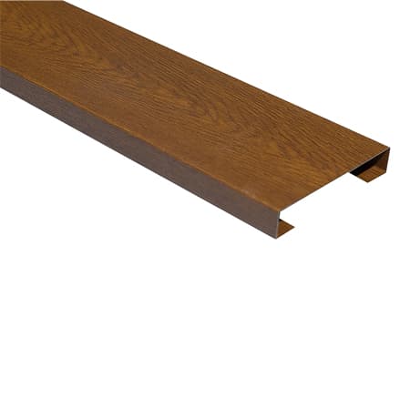 Kerítéselem "C" profil / 150mm szélesség / 1000mm hosszúság / Aranytölgy 2 oldalas