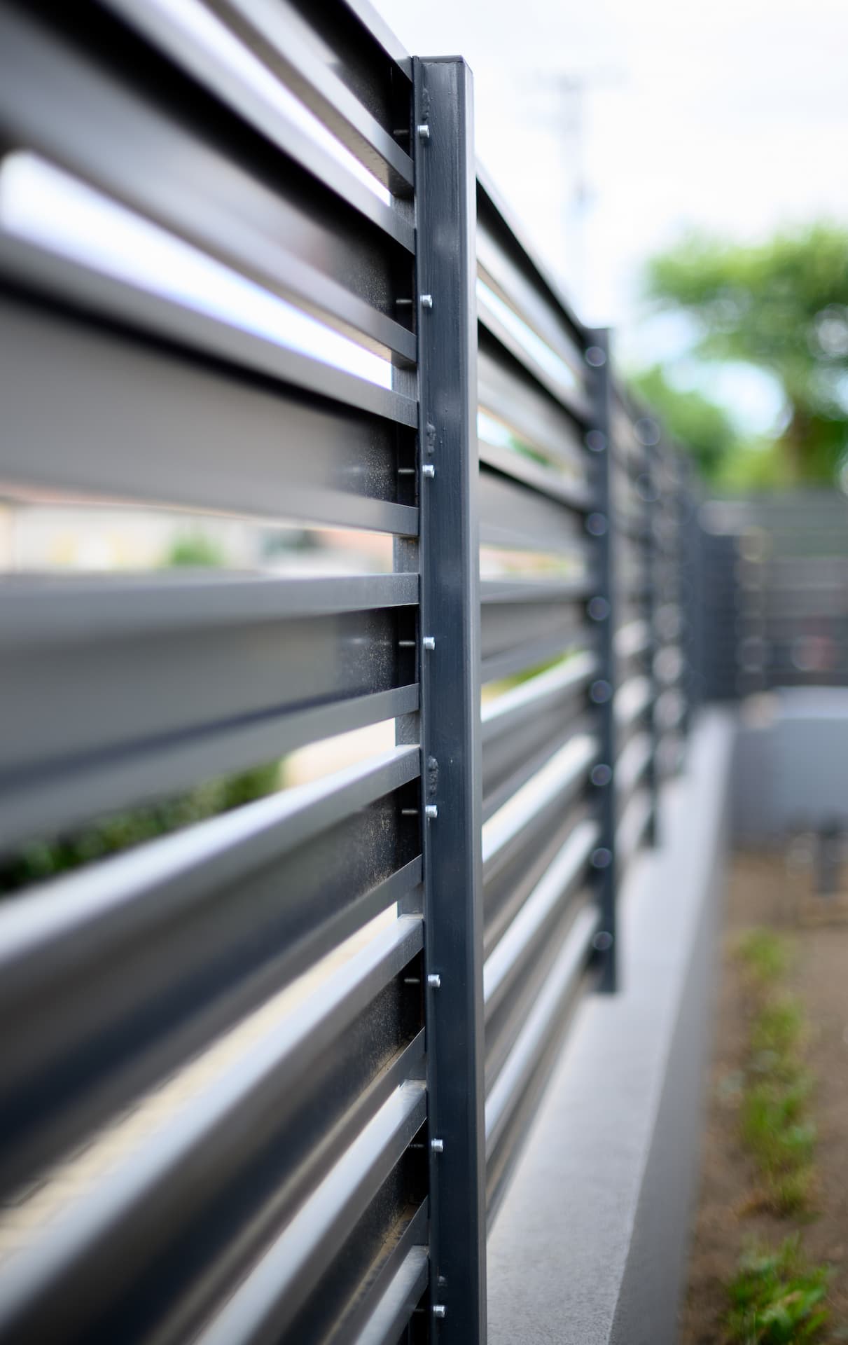 RAL 7016 Kerítéselem "C" profil