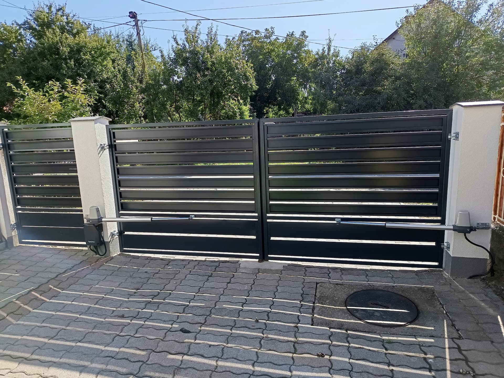 RAL 7016 2 oldalas Kerítéselem "C" profil