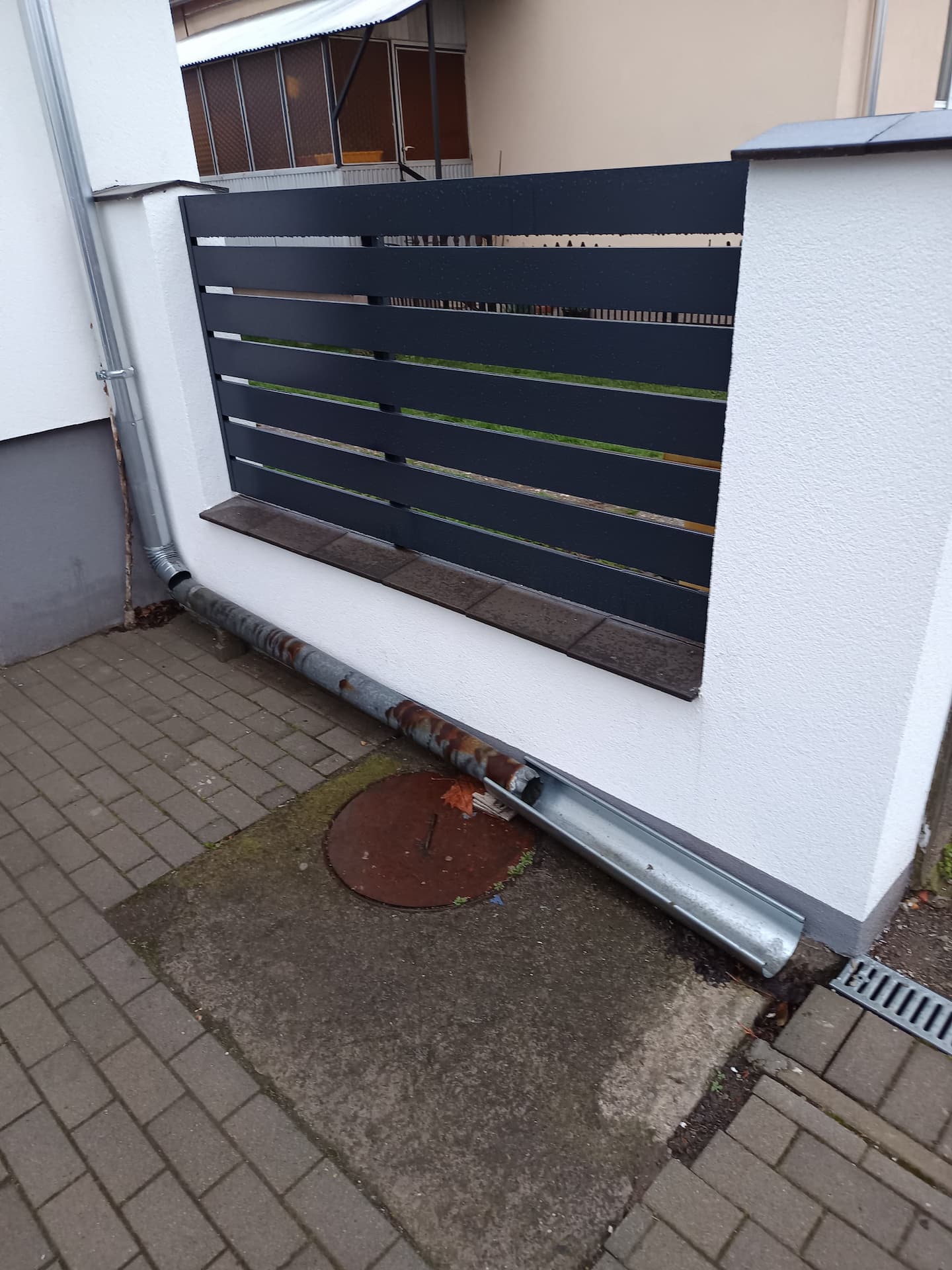 RAL 7016 Kerítéselem "C" profil