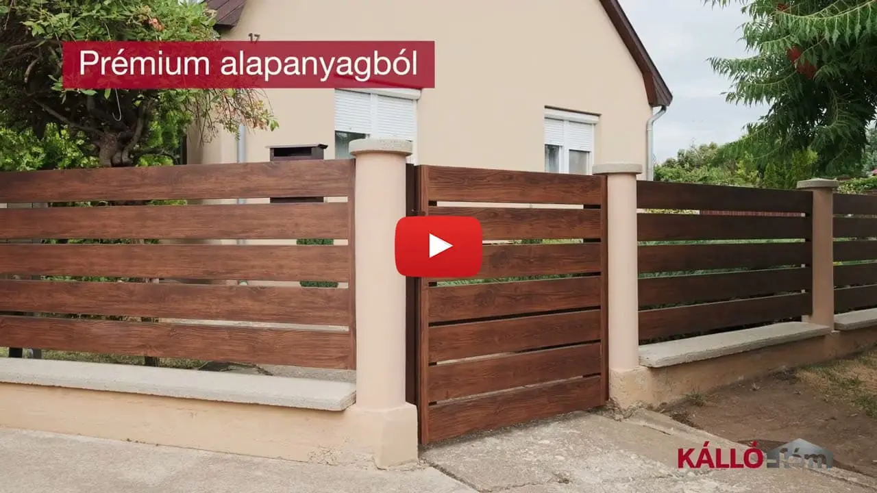 KÁLLÓ-fém Kft. - Gondozásmentes acél kerítés megoldásaink youtube videó borítókép KÁLLÓ-fém Kft. - Gondozásmentes acél kerítés megoldásaink youtube videó borítókép